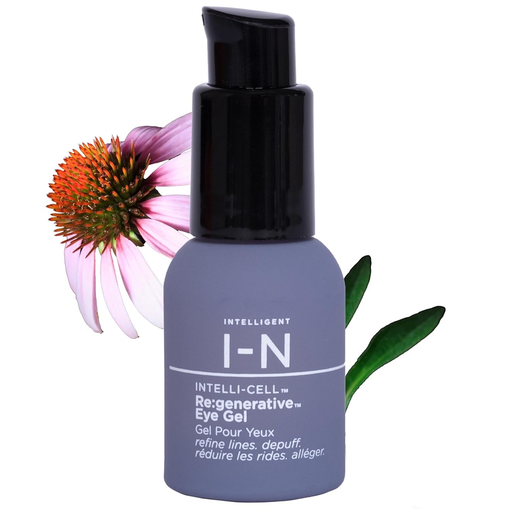 Re:jeneratif Eye Gel, Dark Circles ve Puffiness için, Plant Actives ile Parlak, Yenilenme ve Koruma, Vegan, 0,5 Oz Oz Oz