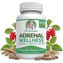 Adrenal Wellness Ashwagandha & More - Organik Zihin, Dr. Danielle tarafından Vücut Desteği, 120 Capsules