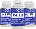 Genx Formulas NR Nicotinamid Riboside 300 mg (3 Pack) NAD+ Sağlıklı Ağlama için Precursor - GMP-Cerrec, Non-GMO, Gluten-Free, Vegetarian