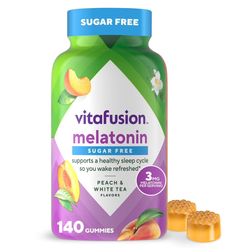 Vitafüzyon Melatonin Gummy Vitamins, 140 Kont (1.5 km)