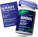 Kadınlar için Yüksek Lisans NMN Supplement Alternatif: Liposomal NMNH + Trans-Resveratrol + TMG | Boosts NAD+ Levels, Cellular Rejenerasyon & Hairt Skin - 60-Day Anti-Aging Formula