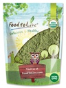 Organik Alfalfa Tozu Yaşamak için yiyecek, 1.5 Pounds - Non-GMO, Raw tüm Genç Leaves, Vegan, Baking, Juices, Smoothies, Shakes, Tea ve Drinks için harika. Diyetsel Fiber ve Protein İyi Kaynağı