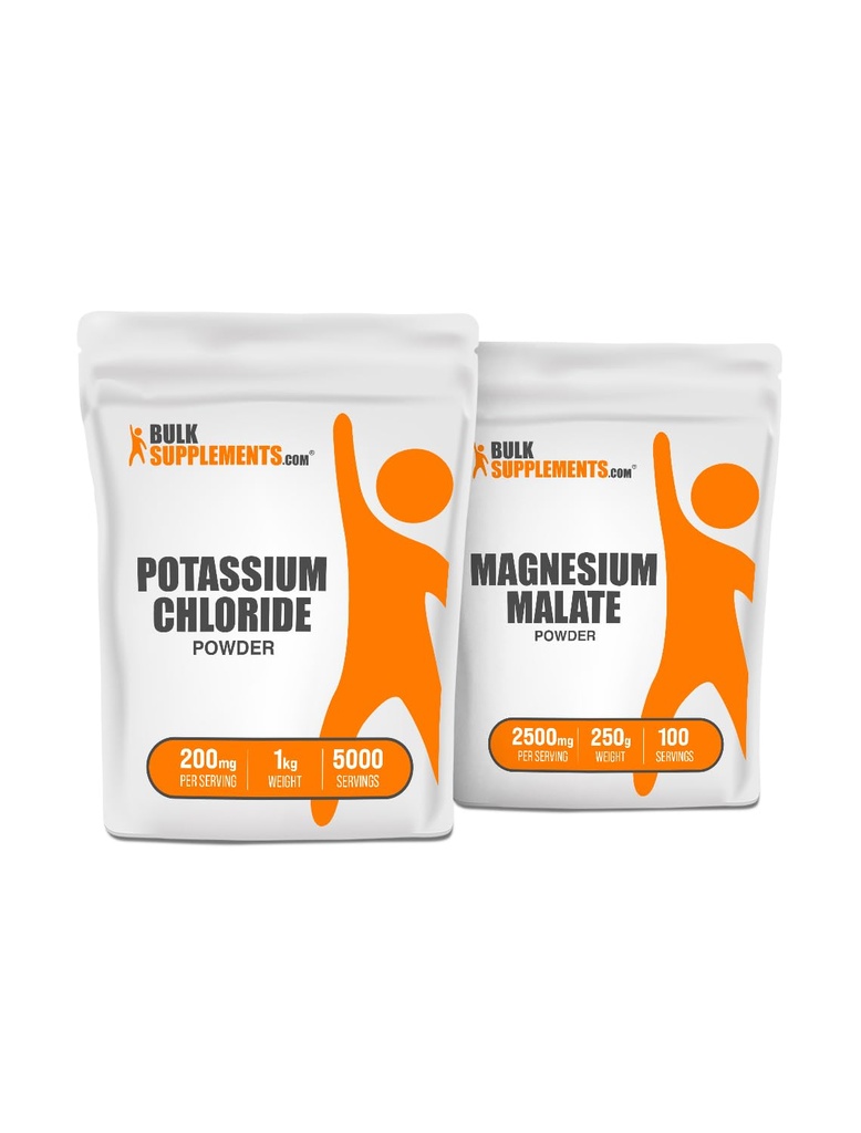 Potasyum Chloride 1 kg + Magnezyum Malate 250g