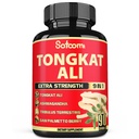 Satoomi 9in1 Tongkat Ali Root Extract - Ashwagandha, Tribulus Terrestris - 3 Ay boyunca 90 Capsules - Güçlü, Enerji ve Sağlıklı Immune