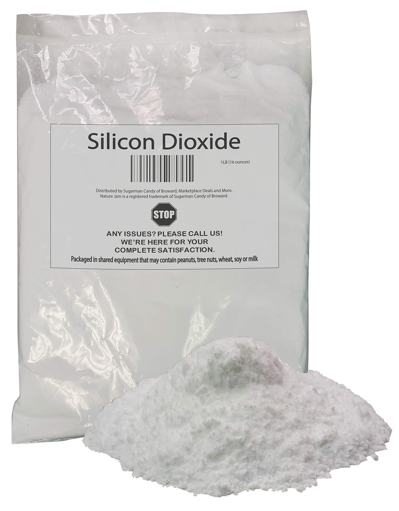 Silikon Dioksi 1 Pound-Silica Toz-Anti Caking Agent
