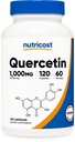 Nutricost Quercetin 1000 mg, 120 Capsules - Vegetarian Capsules, 60 Hizmet, 500 mg Per Capsule, Non-GMO, Gluten Free