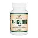 Apigenin Supplement - 50 mg per Capsule, 120 Kont (Gluten Free) Çift Wood (Gluten Free) için Senolytic Flavonols (Gluten Free)