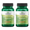 Swanson Lactobacillus Gasseri - Probiyotik Supplement Supporting Digestive Health with 3 Milyar CFU - Design-Release Satiety & Fat Metabolism Desteği - (60 Veggie Capsules) 2 Şişeler