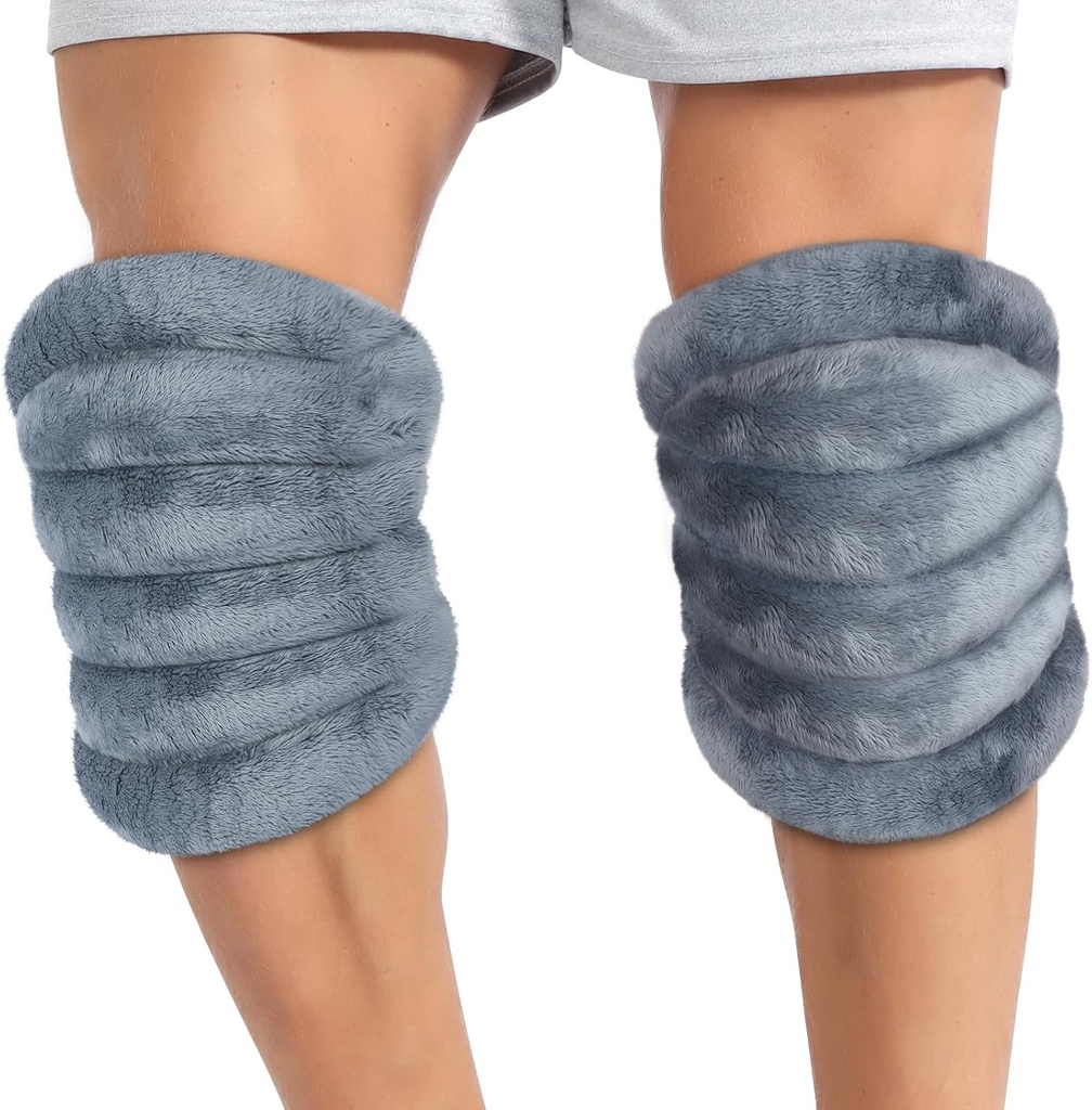 Atsuwell Mikrodalga Isıtmalı Dizler için, Microwavable Heated Dizleri Elbow, Cramps, Muscle, Ortak, Diz Isıtmalı Pad Microwavable Iklim Kombinasyon, 2 Packs