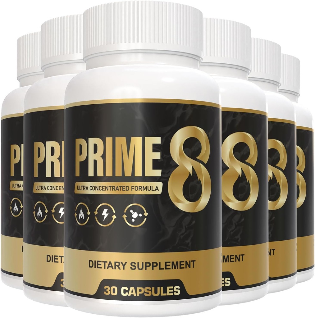 PRIME 8 %100 Kimlik Orijinali | Prime8 Resmi Formula (6 Pack) 180 Gün