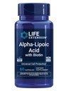 Life Extension Alpha-Lipoic Acid with Biotin, for Cell Protection, Universal antioxidant for Liver & Nerve Health, Gluten-Free, Non-GMO, 60 Capsules
