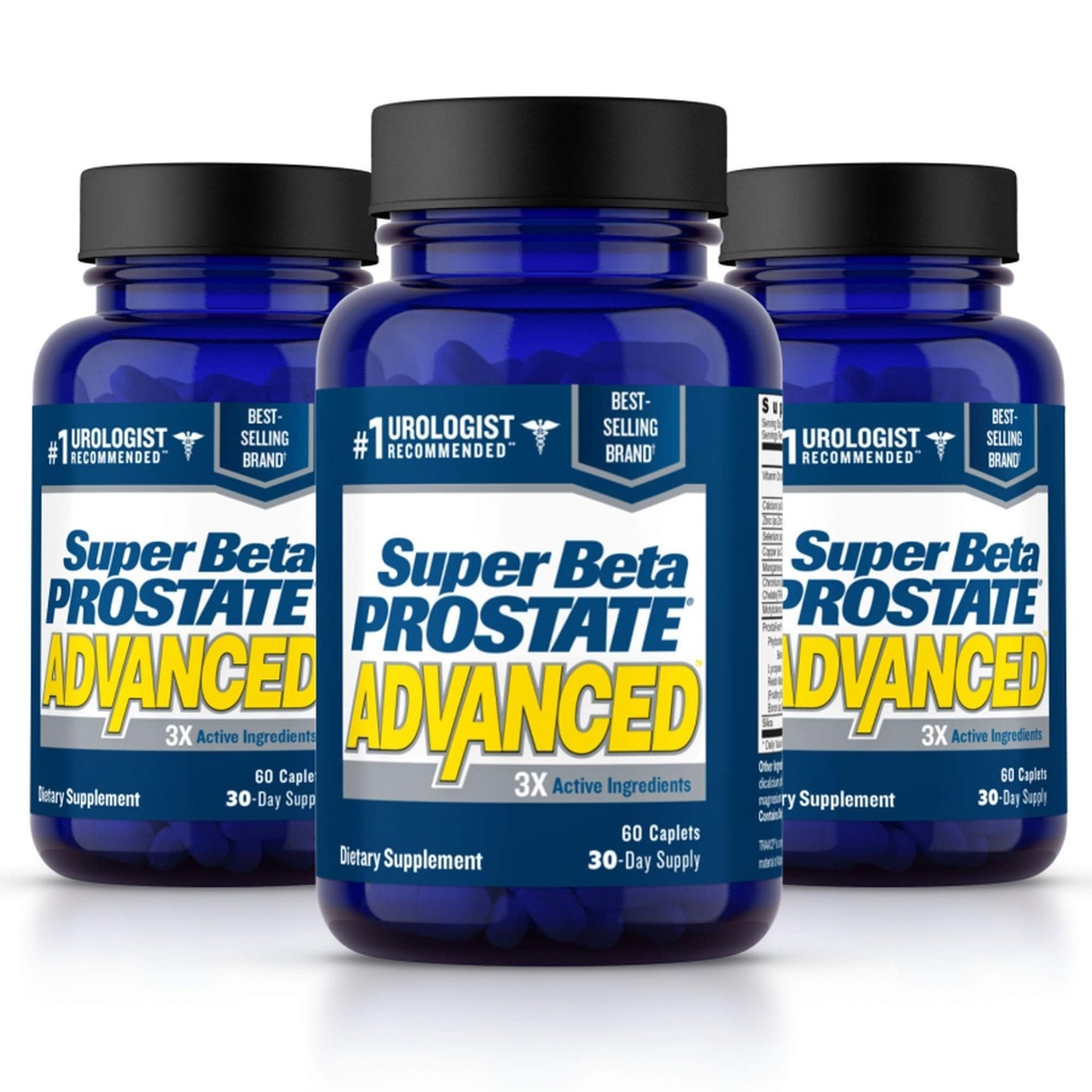 SETA PROSTATE Gelişmiş - Banyo Seyahatlerini Azaltın, Uykuyu Destek Bladder Boşluğa Destekleyin. Beta Sitosterol ile erkekler için prostate Supplement, Saw Palmetto (180 Caplets, 3-Pack)