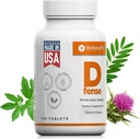 Detox Cleanse, Gut & Liver Cleanser, Herbal Diyeter Supplement, Süt Butle, Goldenseal, Senna,dis & Magnezyum, Probiyotikler, Multivitamin & Multimineral, 120 Tabletler