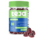 TEJA Sleep Support Gummies for Teens and Adults, 0.3mg Melatonin Chewable Gummy, Melatonin Chewable, 30 Gummies