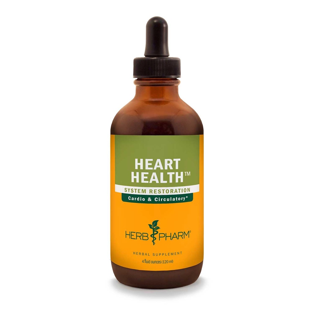 Herb Pharm Heart Health Liquid Herbal Formula with Hawthorn for Cardiovascular System Support, 4 Oz