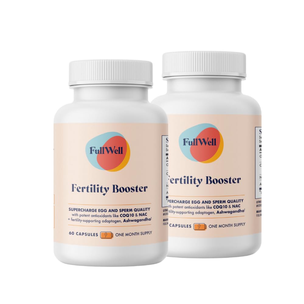 Erkek ve Kadınlar için FullE Ferttitude ATM | Sağlıklı Yumurta Kalitesi, Sperm Motness ve Güçlü | Diyetitian-Former | Ashwagandha, CoQ10 & NAC, 3. Parti Test Edildi, 60 Hizmetler