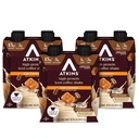 Atkins Cafe Caramel Buzlu Kahve Lezzetli Protein Shake, Yüksek Protein Shake, Low Glycemic, Low Carb ve Low Sugar, Keto Friendly, Gluten Free, 12 Kont