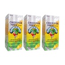 3 CHERIFER Forte Syrup w/Taurine & Double Klorella Büyüme Faktörü + çinko 120 ml