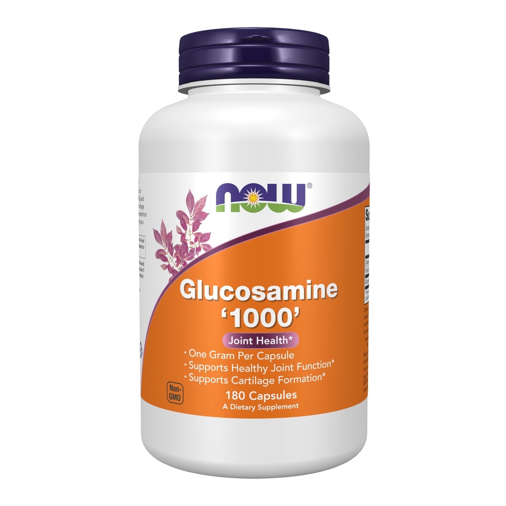 Şimdi Gıdalar Tamamlıyor, Glucosamine '1000', UL Diyetsel Tamam Sertifika ile, 1 g Per Capsule, 180 Veg Capsules