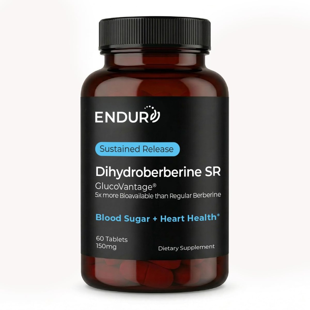 Endur Dihidrberin SR, Blood Sugar Health & Metabolism, Great for Kilo Management Support, Gluten Free, 150 mg (60 Tablet)