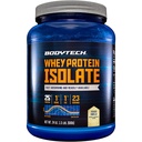 BodyTech Whey proteini Isolate Toz, Fransız Vanilla Flavor, hizmet başına 25g protein, Küçük Asitler ve BCAAs for Men and Women, Gluten Free, 1.5 lb, 23 Hizmetler