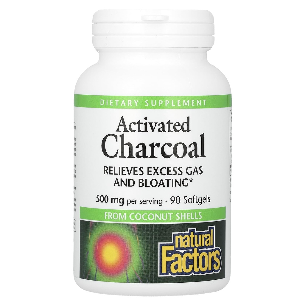 Doğal Faktörler Aktif Charcoal 90 Softgel