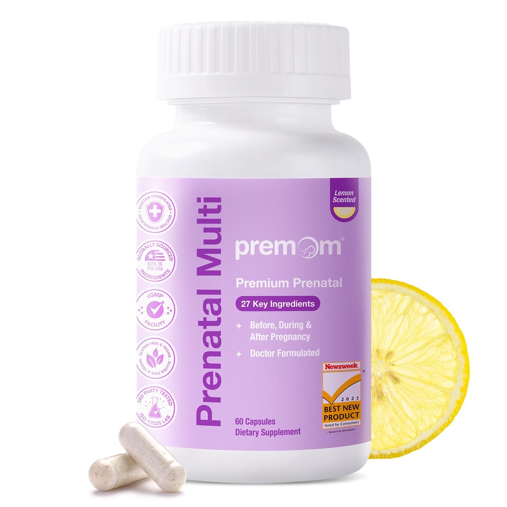 Kadınlar için Prenatal Vitaminler - Onun Multivitamini için Kavram: 27 Nutrients, 680 Finds + Choline + Iron, Traceable Materials, Ferttitude Supplements for Women -30 Day Supply