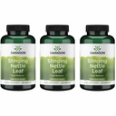 Swanson Sting Nettle Leaf (Urtica Dioica) - Herbal Supplement Urinary Tract & Respiratory Health Support - Mayıs Sağlıklı Akışı Destekleyebilir - (120 Capsules) (3 Paket)
