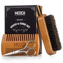 Ayıd ve Comb Set for Wooden Men - Perfect for Beards Head Hair and Mustaches Men's Grooming Kit for Styling, Beard Oils and Balms for Better Hair Care growth and Impressive Hair Health