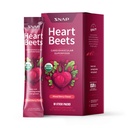 Snap Supplements Heart Beets Stick Packs, Organic Beet Root Toz İçecek Mix, Cardiovascular Men & Women, Beets, Pomegranate & Red Spinach, Nitric Hoffman, Karma Berry, 10 Hizmetler