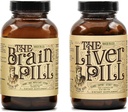 Tıp Man Plant Co. - Savaşçı Grafik - Liver ve Beyin Pills - 30 Gün Supply Co. - The Warrior Sche - Liver and Brain Pills - 30 Gün Supply