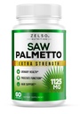 Saw Palmetto Prostate Supplement for Men, 3-in-1 Benefits, Extra Strength DHT Blocker for Hair Growth and Beta Blocker for Urinary Health, Potent Prostate Function Support, 30 Day Supply (60 Count)