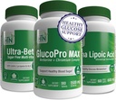 Sağlıklı Glucose Metabolism ATM Pack One GlucoPro Max, Alfa Lipoic Acid & Ultra-Betic MultiVitamin