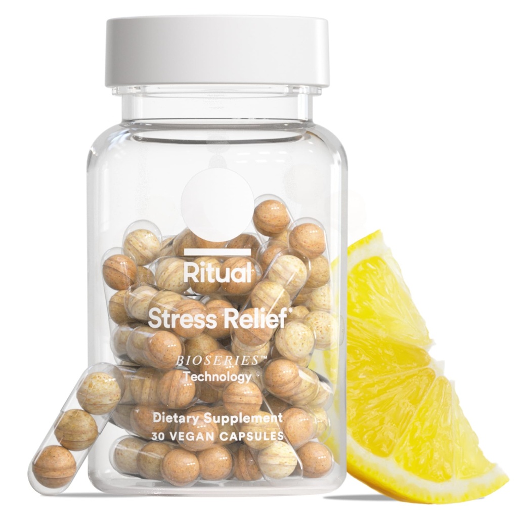 Ritual Stress Relief Supplement Shoden® Ashwagandha, Suntheanine® L-Theanine, ve Saffron, 8 Saat Konuşması ile Doğal Cortisol Response ve Calm'ı Desteklemek için 8 Saatlik Sınırlama, 30 Gün