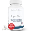 Dr. Westin Childs Thyro Biotic | Probiyotik for Women - Support Yourroid, Digestive Health & Hormons | Saccharomyces boulardii, Bacillus coagulans, lactobacillus & bifido 60 Milyar CFU | 30 Hizmet