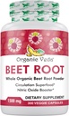 Organik Veda Arıt Kök Kapsülleri 1500 mg - Yüksek Kuvvetli Toz Kapsülleri Circulation, Nitrik Çimento, Enerji, Endurance & Stamina - Non-GMO & Gluten-Free