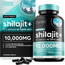 İncebi Pure Himalaya Shilajit Organik Capsules with Fulvic Acid & Trace Minerals - 90 Count