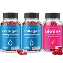 NutraChamps Complete Hair, Skin & Nails Sche - Biotin, Collagen, Keratin & More