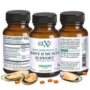 GLX3 Green Lipped Mussel Oil Capsules for Joint and Muscle Support | Ekstra-Strength ETA, EPA, DHA Omega-3 Green Lipped Mussel Supplement for Comfort, Flexability & Recovery by HakaLife GLX3
