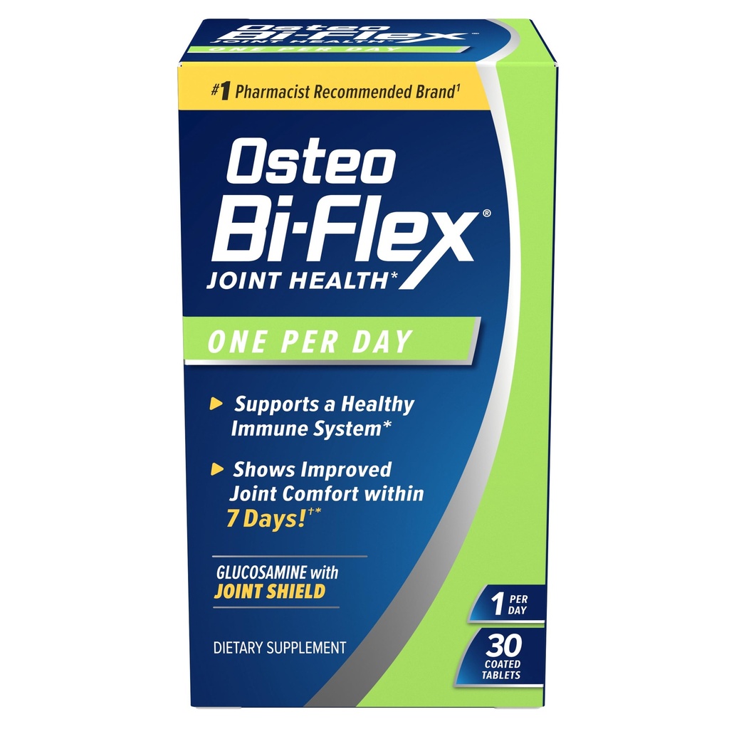 Osteo Bi-Flex One Per Day, Glucosamine Ortak Sağlık Supplement with Vitamin D, 30 Kaplamalı Tabletler
