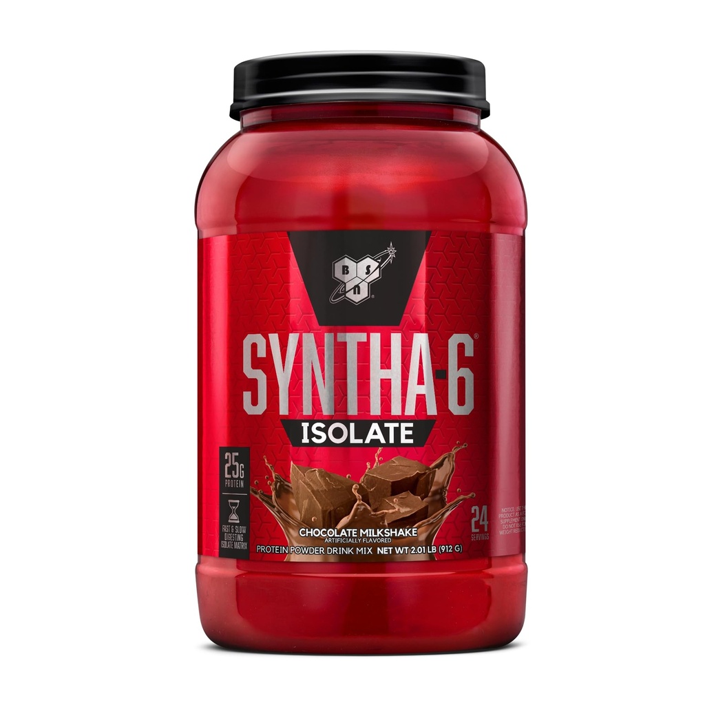 BSN SYNTHA-6 Isolate protein Toz, Whey proteini ile Çikolatalı Toz, Süt Proteini, Flavor: Milkshake, 24 Hizmet