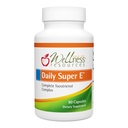 Wellness Kaynakları Günlük Super E - Tocotrienol Vitamin E Kompleks: Soy-Free Full Spectrum E ile Delta, Gamma & Alpha Tocotrienols for Antioksi Koruma, Natural Source, Non-GMO (90 Caps)
