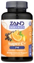 Zand Immunity Super C+ PM, Nighttime Immune Support Plus Melatonin, 1000 mg Pure Way-C Vitamin C, çinko, D3 & Elderberry, Geliştirilmiş Abpsiyon - 60 Tabletler, 30 Hizmetler