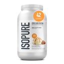 Isopure Zero Carb 100% Pure Whey Isolate protein Toz, Lactose Free, Gluten Free, With Vitamins, Vanilla Salted Caramel, 25g proteini, 3 Lhey Isolate Protein Tozu, Lactose Free, Gluten Free, With Vitamins, Vanilla Salted Caramel, 25g Protein Per Service, 3 Lbs, 42 Hizmet (Pazarlama May Vary)