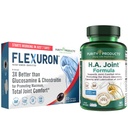 Saf Ürünler Flexuron Ortak Formula + H.A. Ortak Flexuron (Krill Oil, Low Molecular Kilo Hyaluronic Acid, Astaxanthin) - HA Ortak (BioCell Collagen, Boswellia Serrata, Quercetin, H.A. + Daha Fazla)