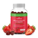 CogniTune Mefolate Gummies - Yüksek Potency L-Methylfolate almak için kolay, Beyin, Kalp Sağlığı ve Immunity, Delicious Strawberry Flavor, Non-GMO, Vegan, Gluten-Free