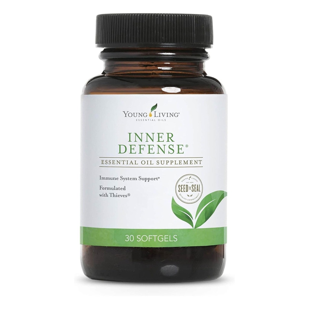 Genç Yaşam İç Savunma, 30 Softgels, Unlock The Power of Potent Essential Oils, Oregano, Senme, Lemongras ve hırsızlar, Kapsamlı Immune Support