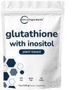 Glutathione Supplement, Pure Glutathione Inositol, 5 Ounce (9 Ay Supply), 1 Formula, Antioksis için Güçlü Malzemeler, Canlı Fonksiyonlar, Vegans