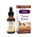 Amber NaturalZ TYD Tiroid Herbal Supplement for Dogs, Cats, Birds, Gine Pigs ve Tavşanlar | Herbal Pet Supplement for Yourroid Health | 1 Akış Ounce Glass Şişe | ABD'de Üretilen