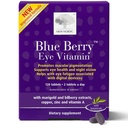 YENİ NORDIC Blue Berry Eye Vitamin Lutein Supplement ile çinko, Destekler Macular Pigmentasyon, Eye & Vision Function, 120 Tabletler (kısa 1)